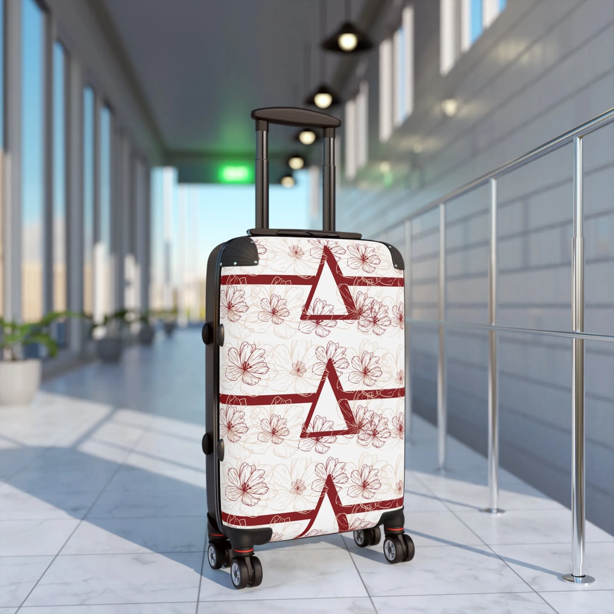 Pyramid Perfection Traveler Suitcase