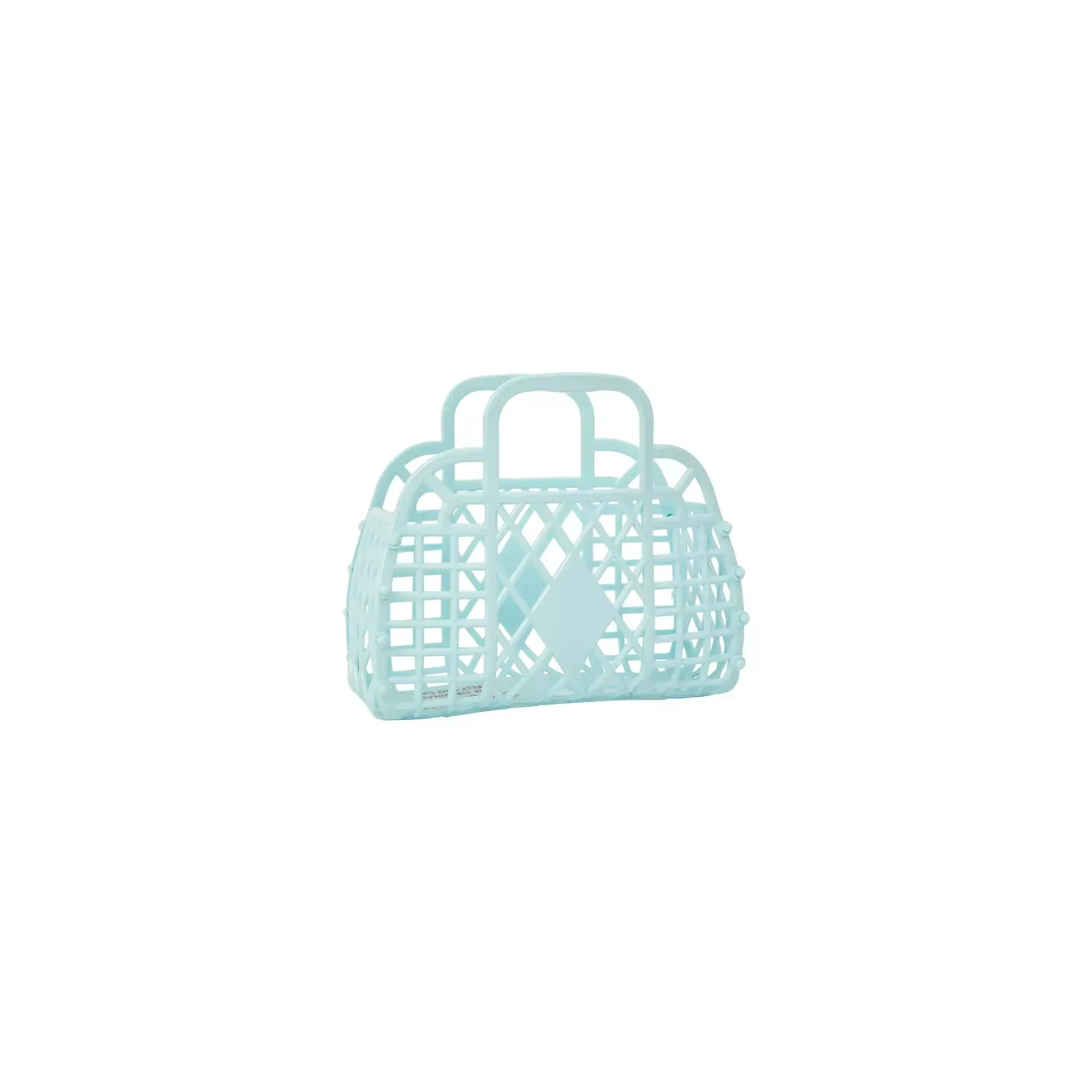 Retro Basket Jelly Bag - Mini Blue