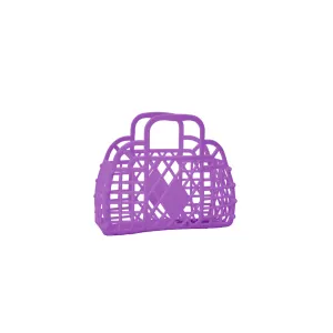 Retro Basket Jelly Bag - Mini Purple