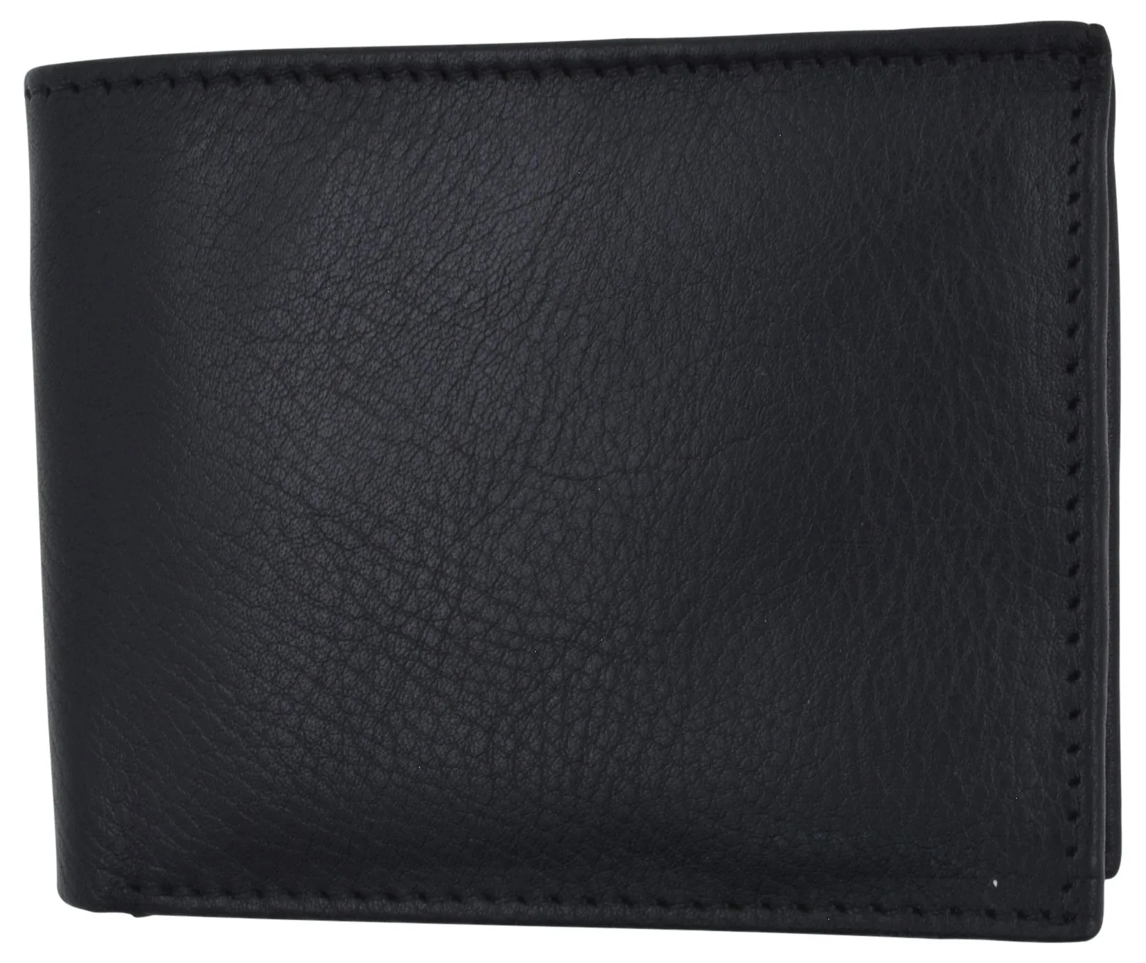 RFID Blocking Mens Premium Leather Credit Card Bifold Wallet W/ Removable ID Holder RFID522533