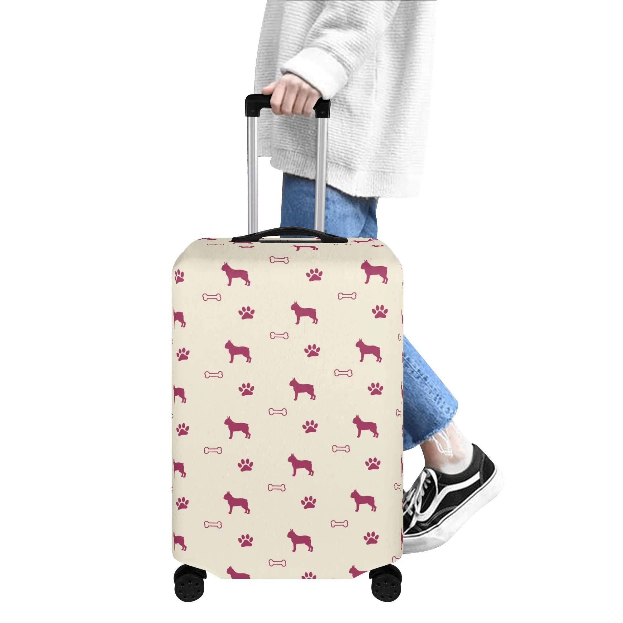 Sadie - Luggage Cover for Boston Terrier lovers