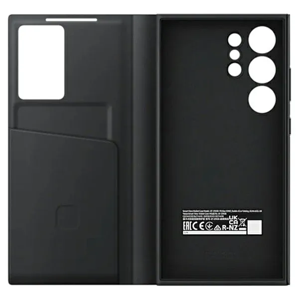 Samsung Smart View Wallet Case for Galaxy S24 Ultra - Black | EF-ZS928CBEGWW