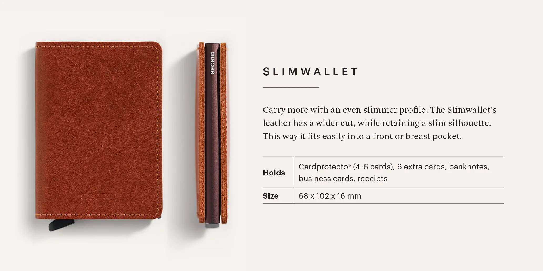 SECRID Slimwallet