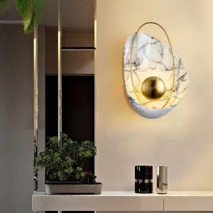 Shell Shape Brass Wall Light