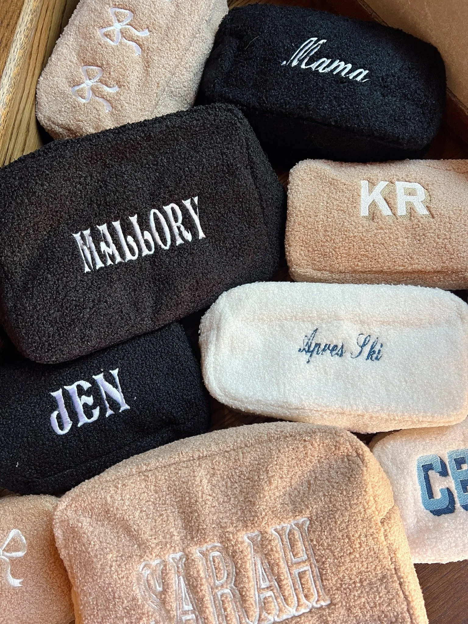 Sherpa Makeup Bag Collection