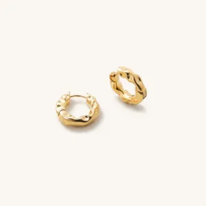 Sicily Chunky Gold Hoops