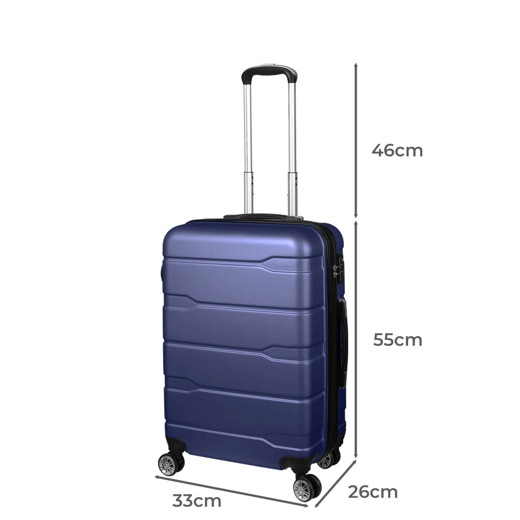 Slimbridge 20" Expandable Luggage Carry Navy 20 inch