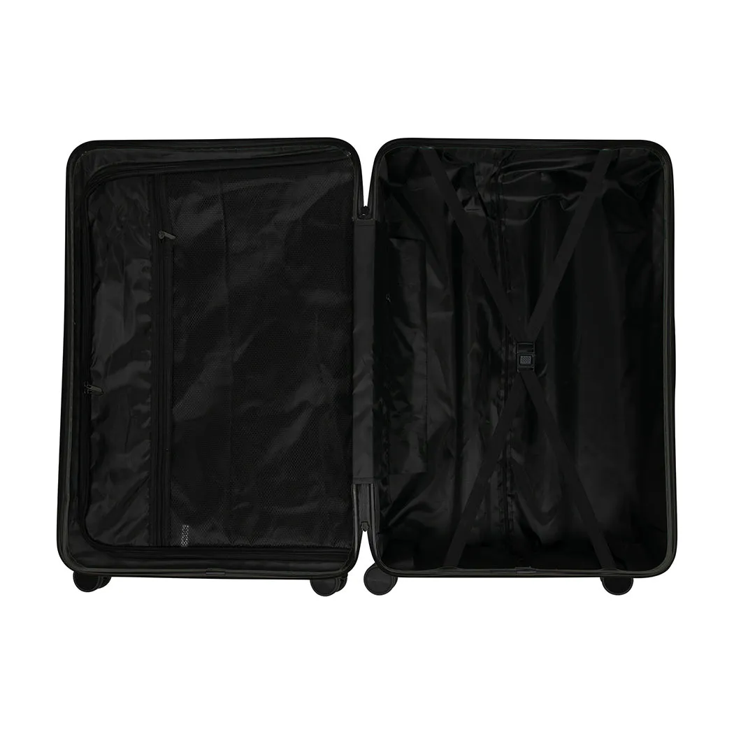 Slimbridge Luggage Suitcase Trolley Black 2pc 20" 28"