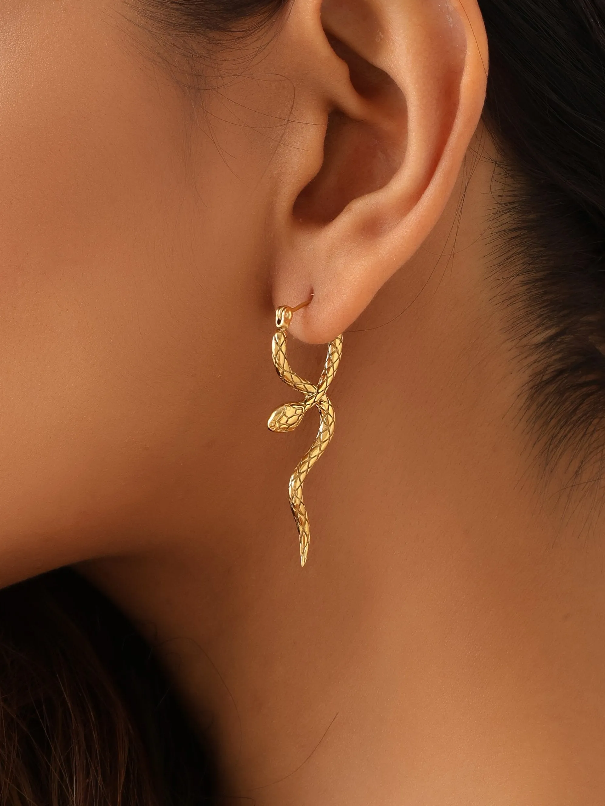 Snake Charm Earrings