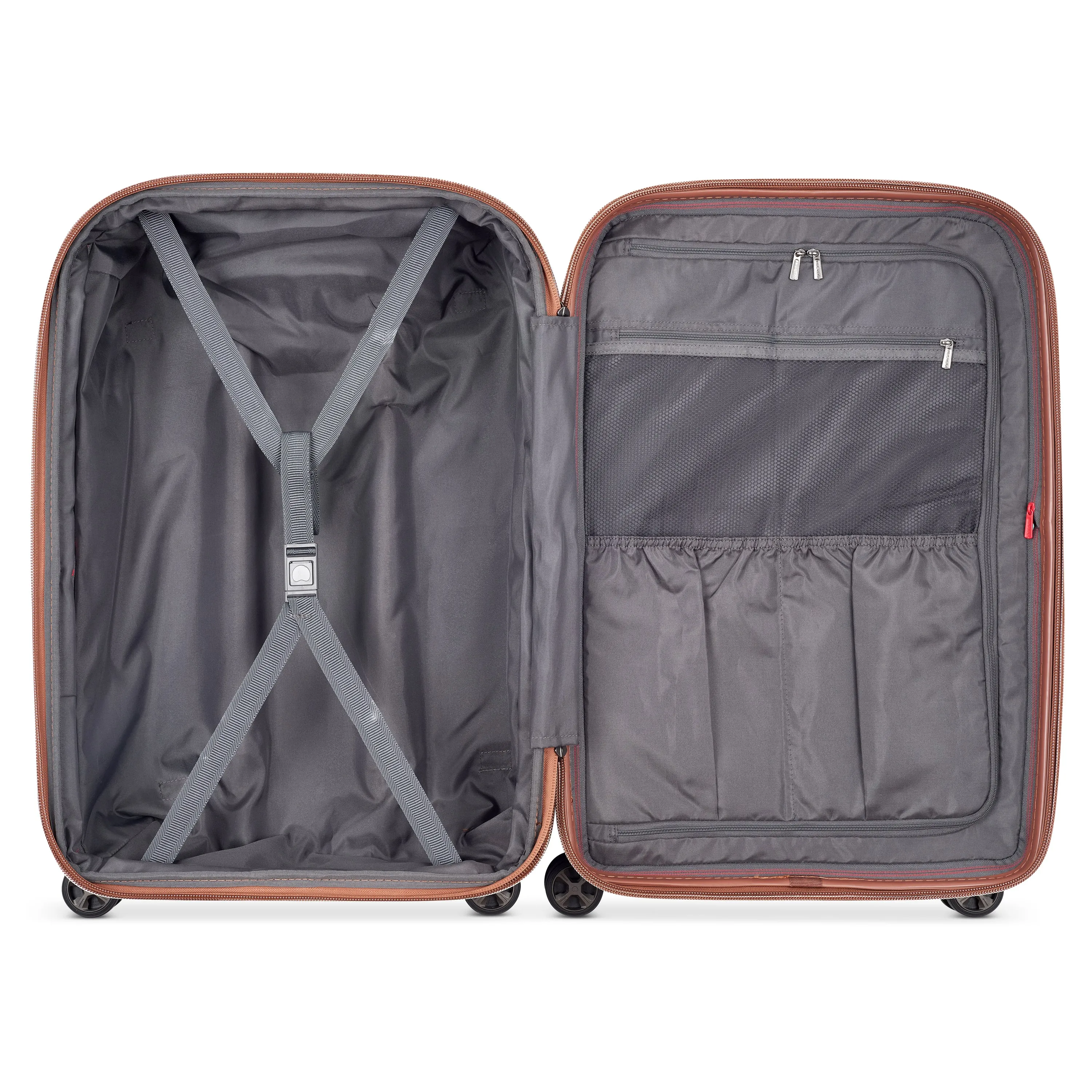 ST TROPEZ - Set 3 Expandable Suitcases (L-77cm) (M-67cm) (S-55cm)