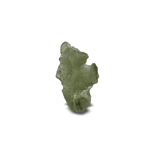 Starborn Genuine Rough Moldavite 5-7 Carat Stone, One Piece