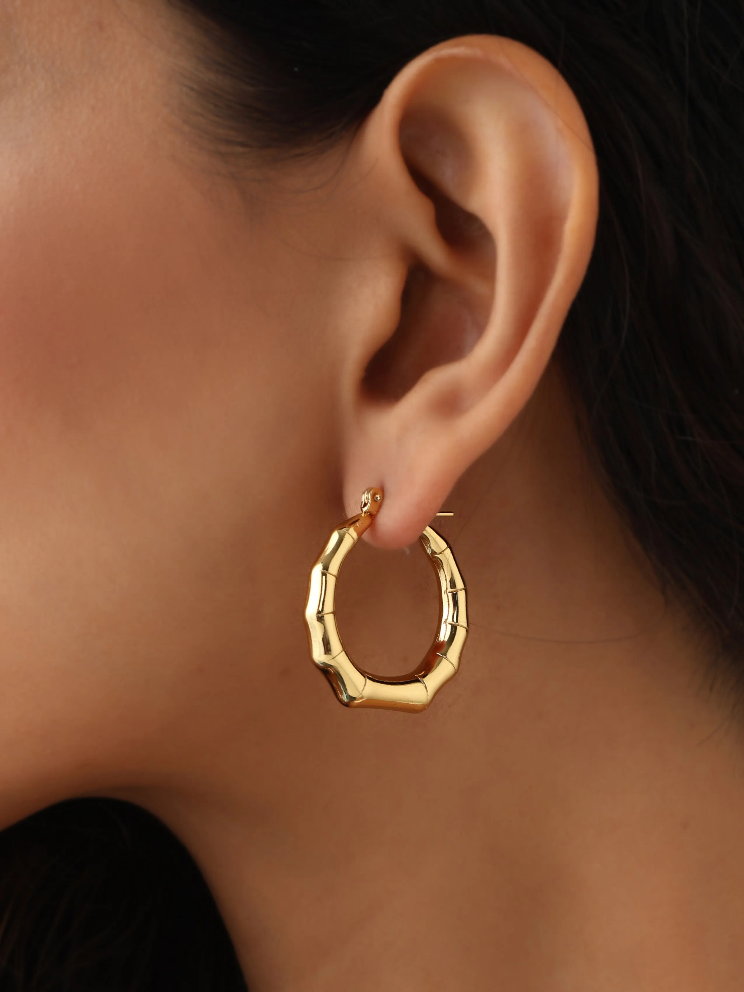 Starke Gold Hoops