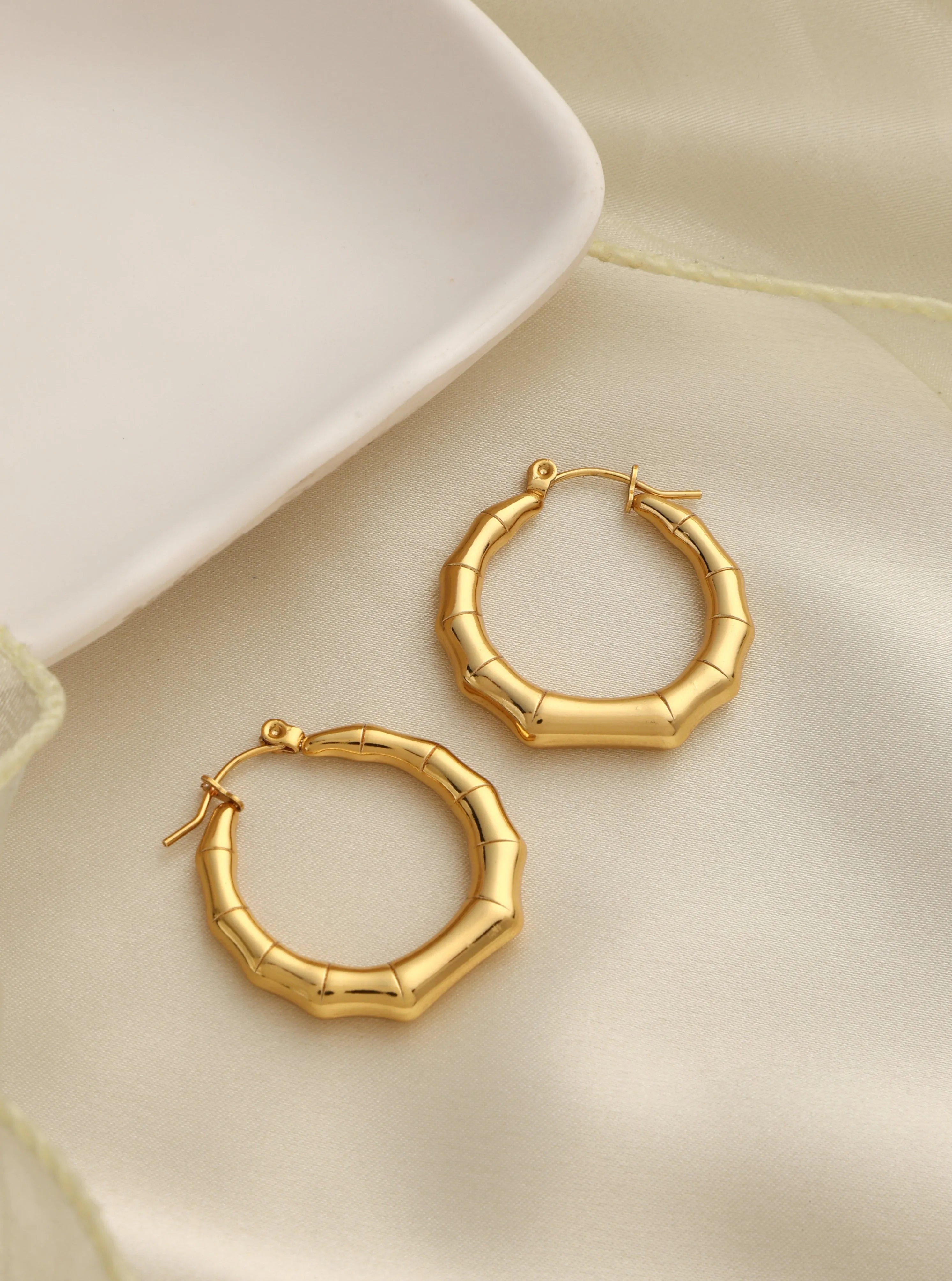 Starke Gold Hoops