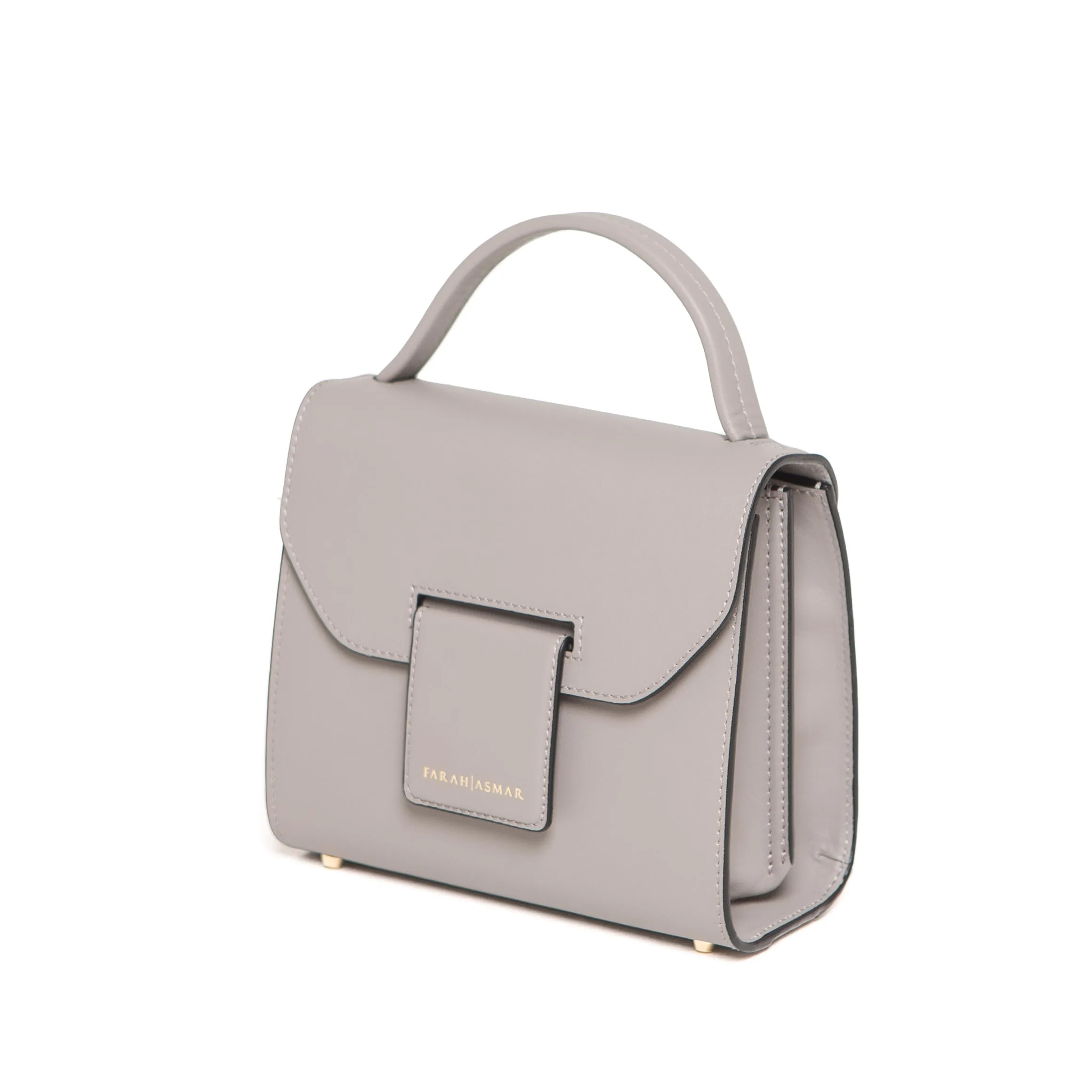 Stone Gray Mini Steffany Tote