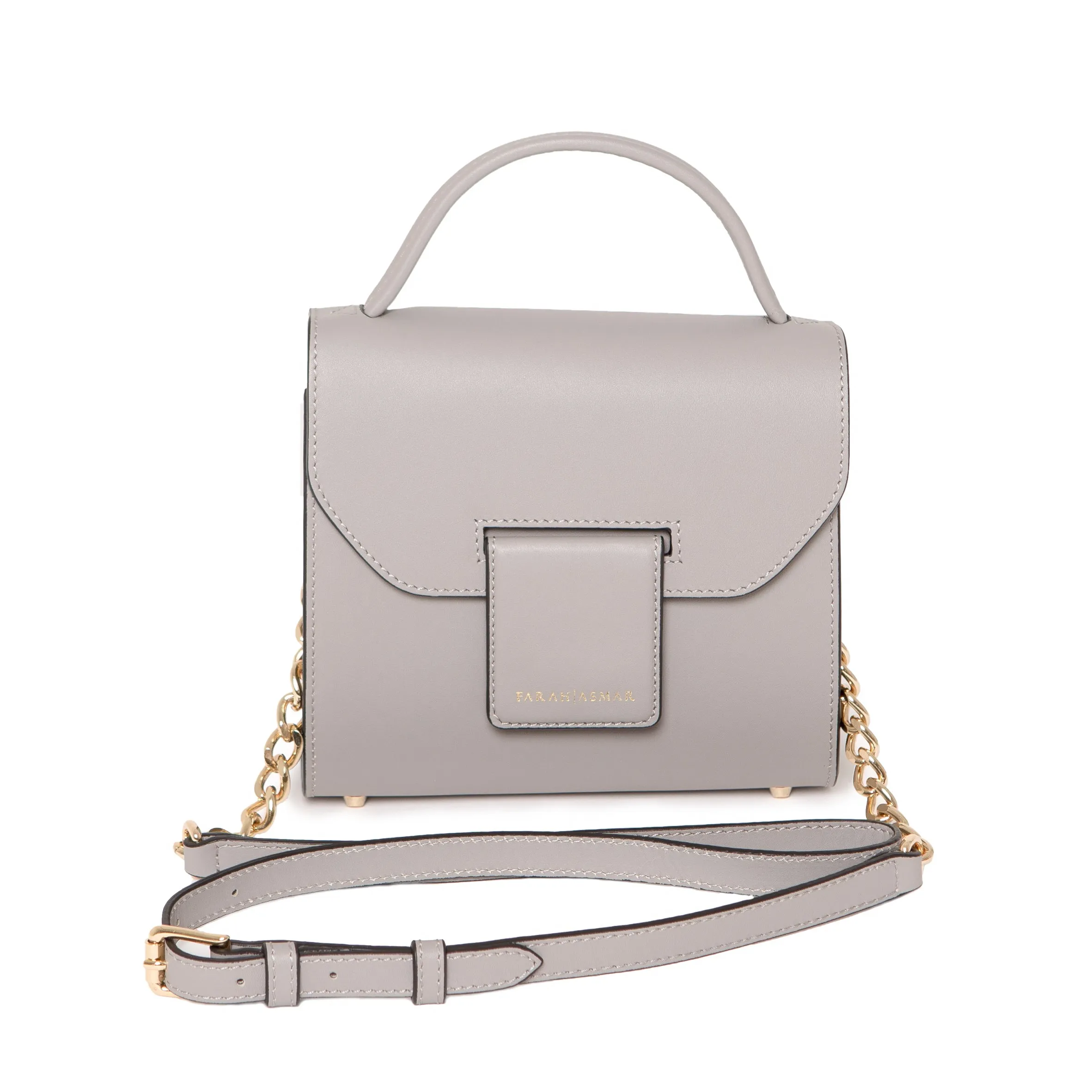 Stone Gray Mini Steffany Tote