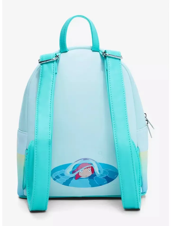 Studio Ghibli Mini Backpack Ponyo Boat Scene Loungefly