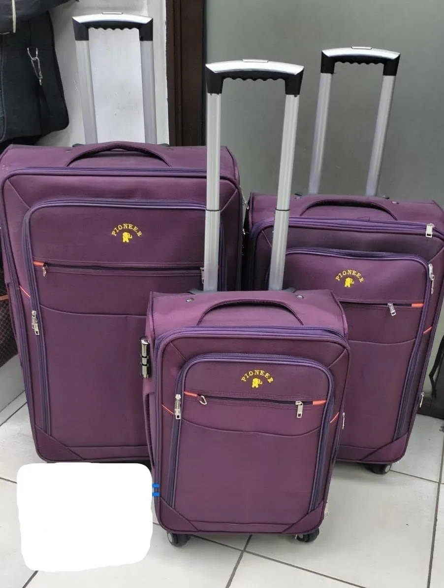 Suitcase 3pc Set - Maroon