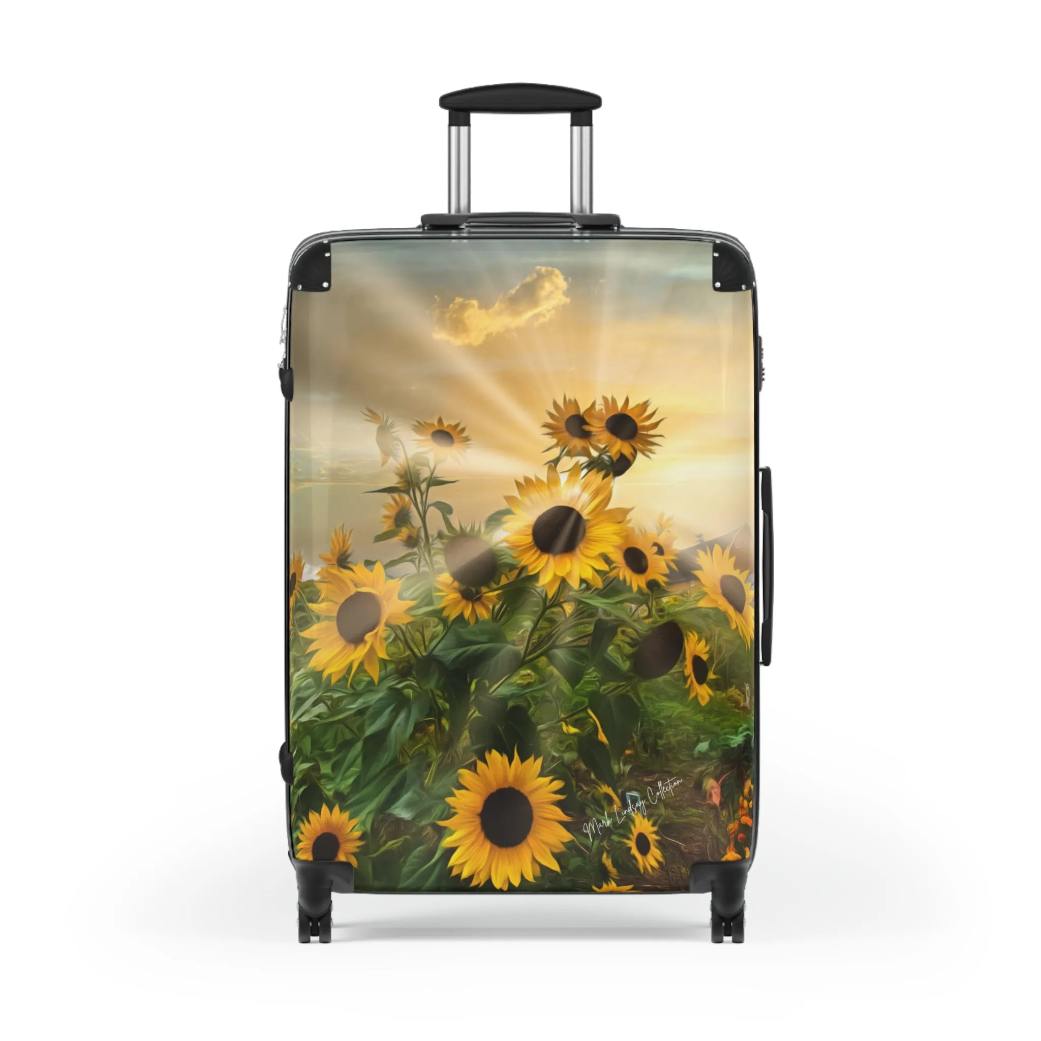 Sunflower Sunshine Custom Art Luggage