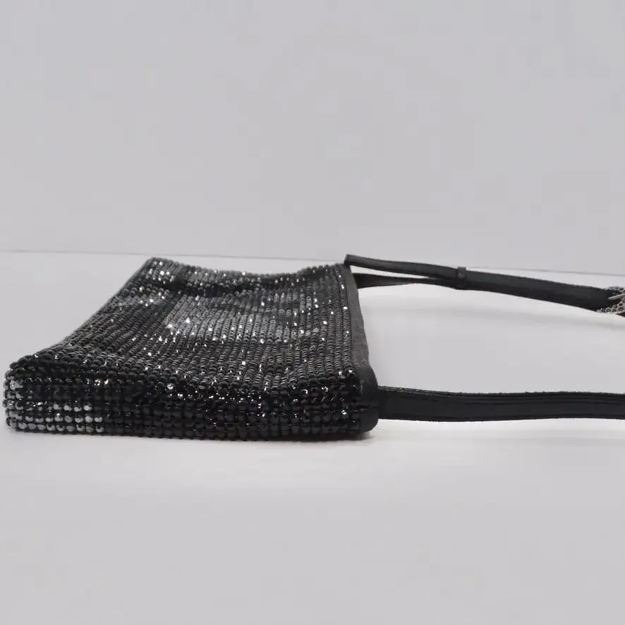 Swarovski Swan Embellished Shoulder Bag