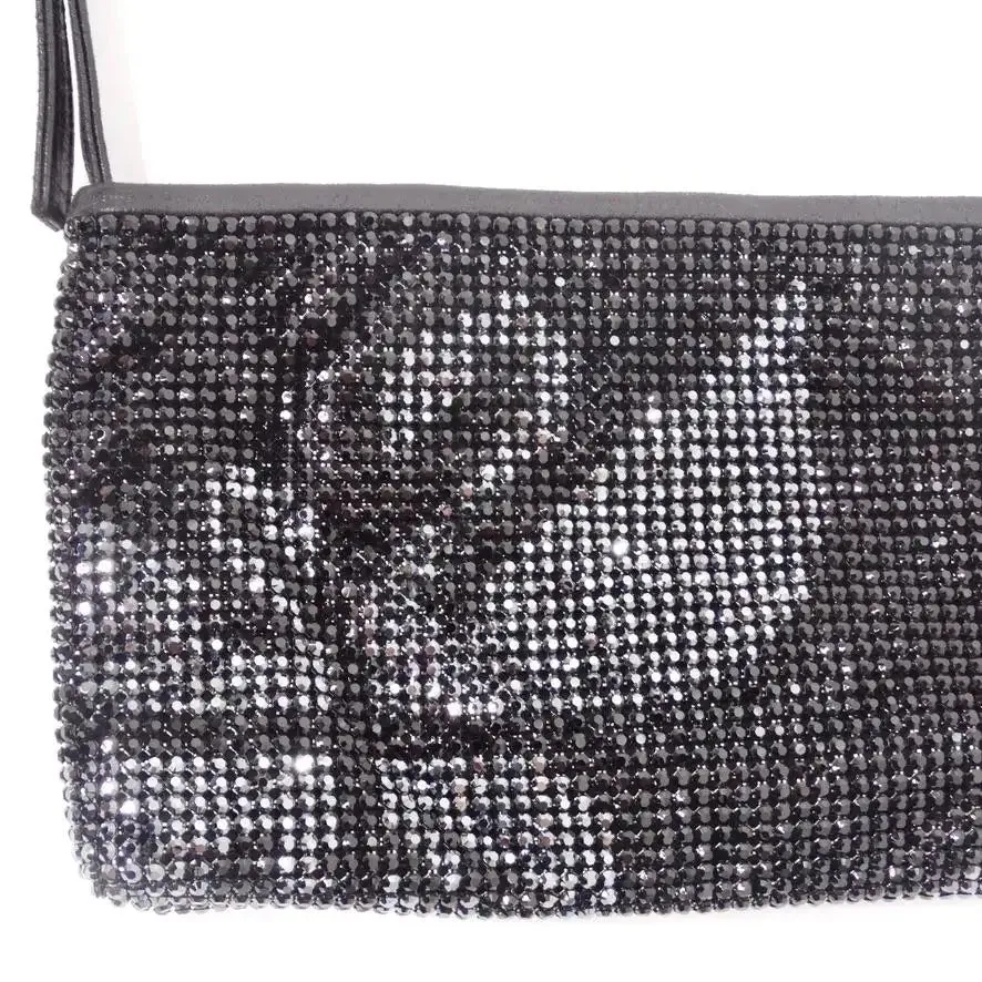 Swarovski Swan Embellished Shoulder Bag