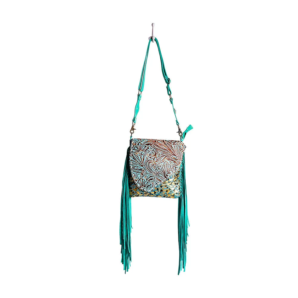 Tellard Falls Concealed-Carry Bag In Turquoise