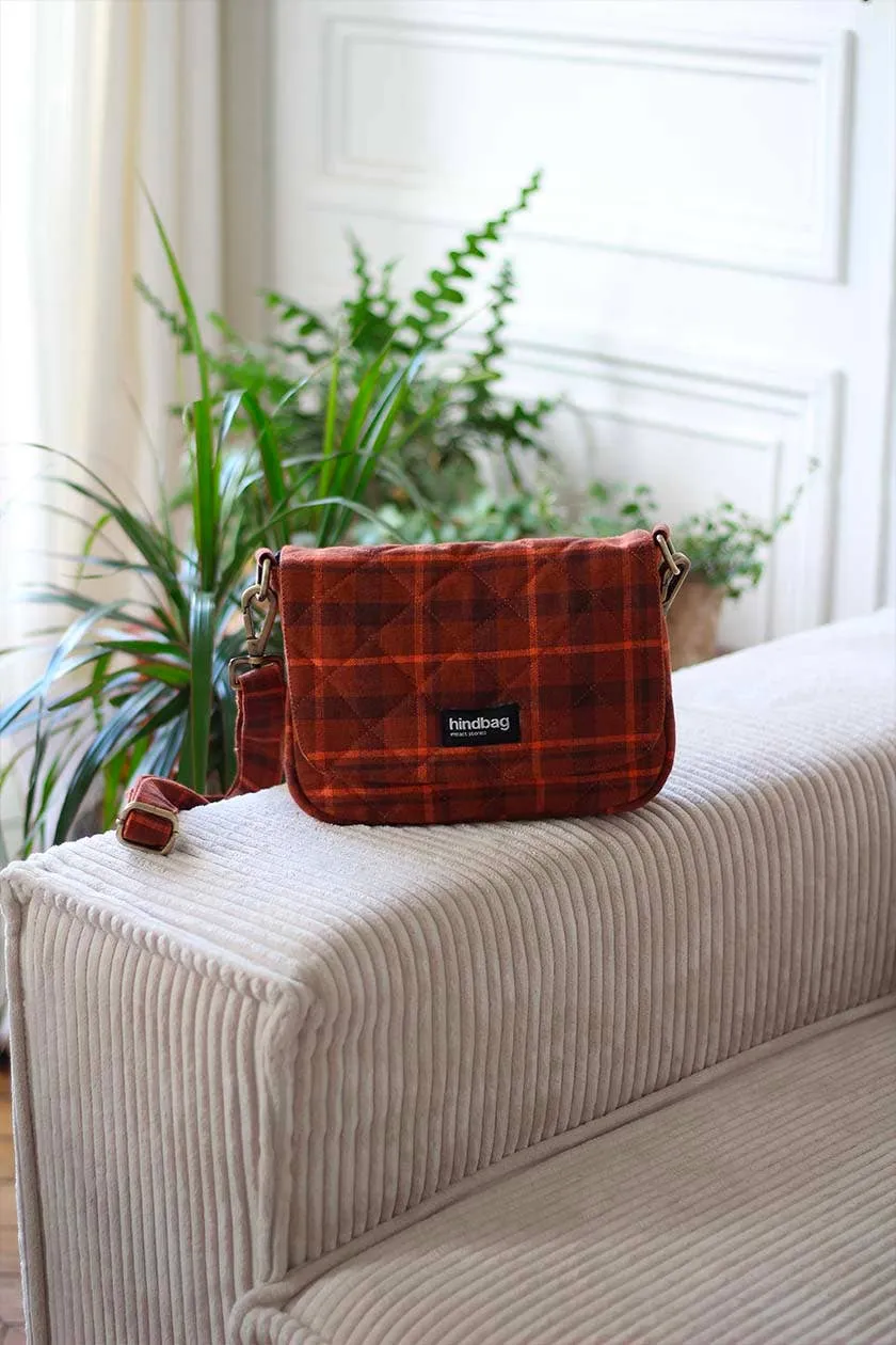 Terracotta Margault Quilted Bag