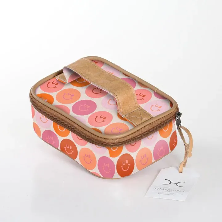 Thandana Laminated Fabric Single Toiletry Case