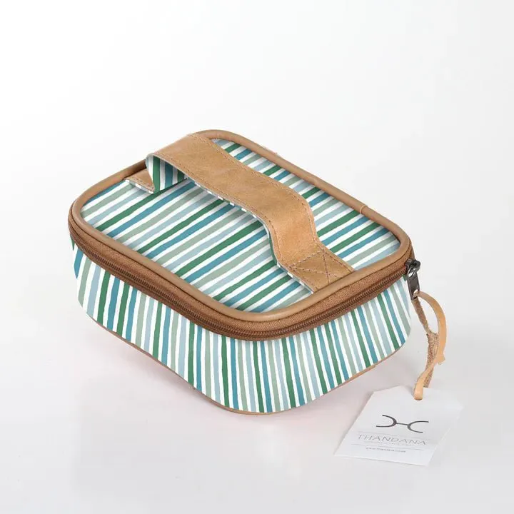 Thandana Laminated Fabric Single Toiletry Case