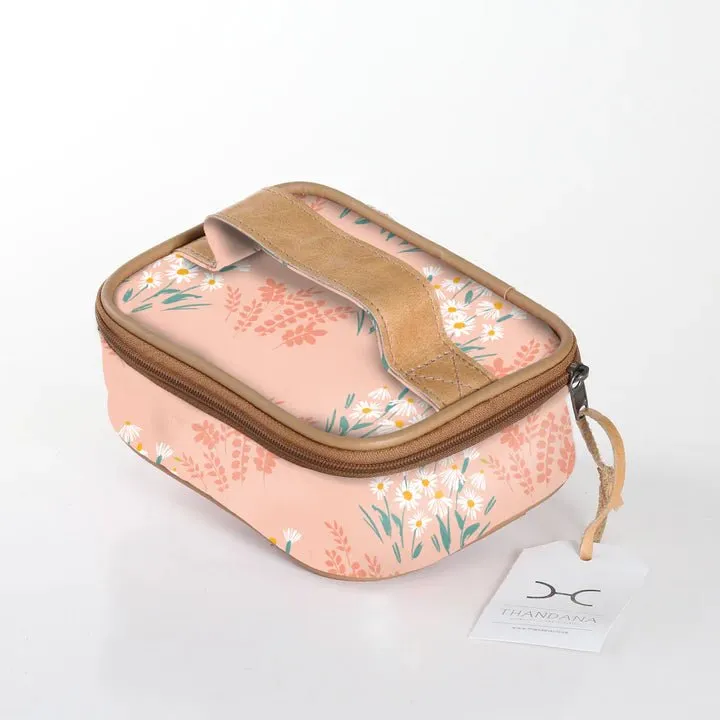 Thandana Laminated Fabric Single Toiletry Case