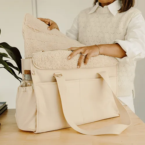 The Everyday Pet Tote in Beige