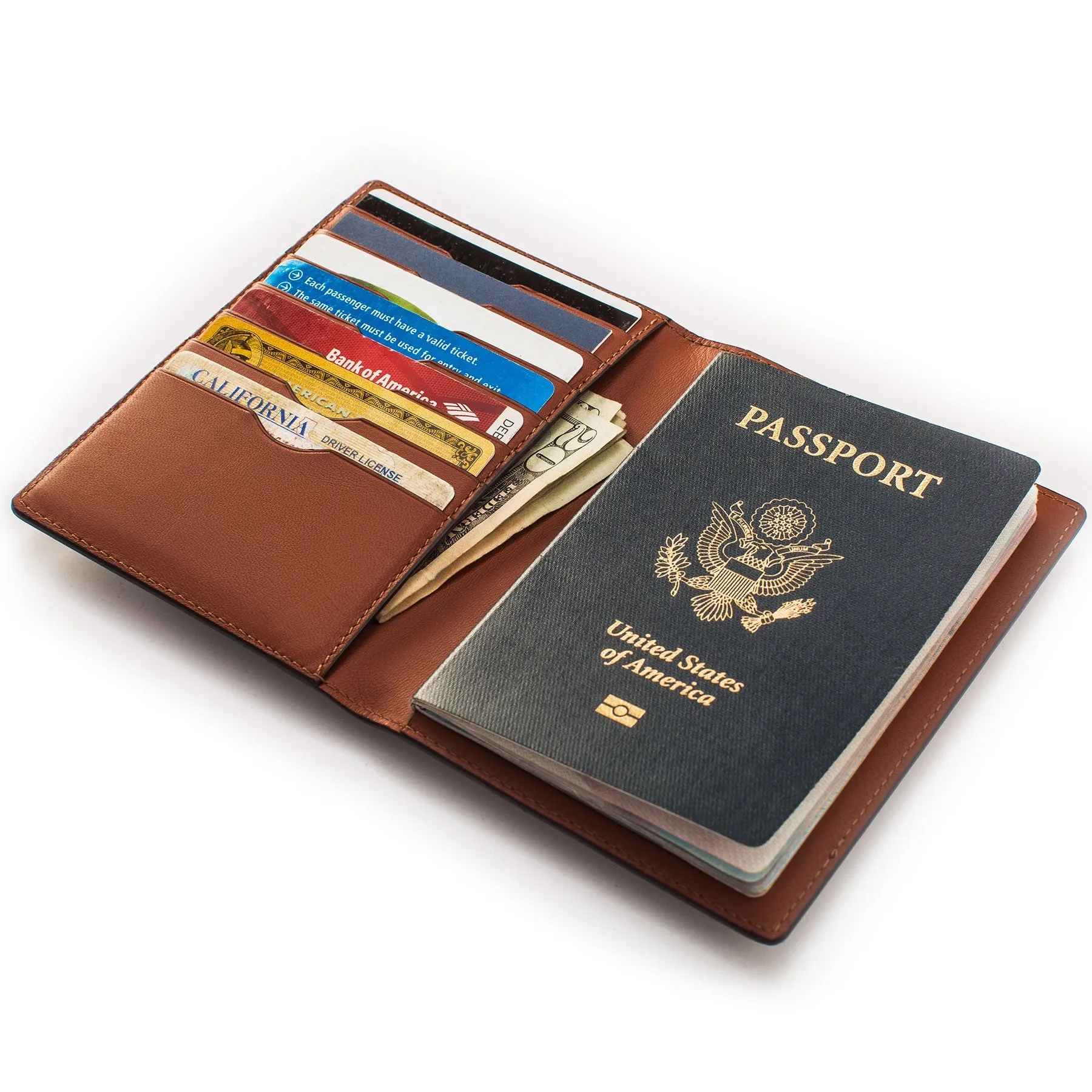 The Passport Wallet in Black