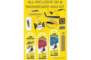 ToKo All-Inclusive Ski & Snowboard Wax Tuning Kit