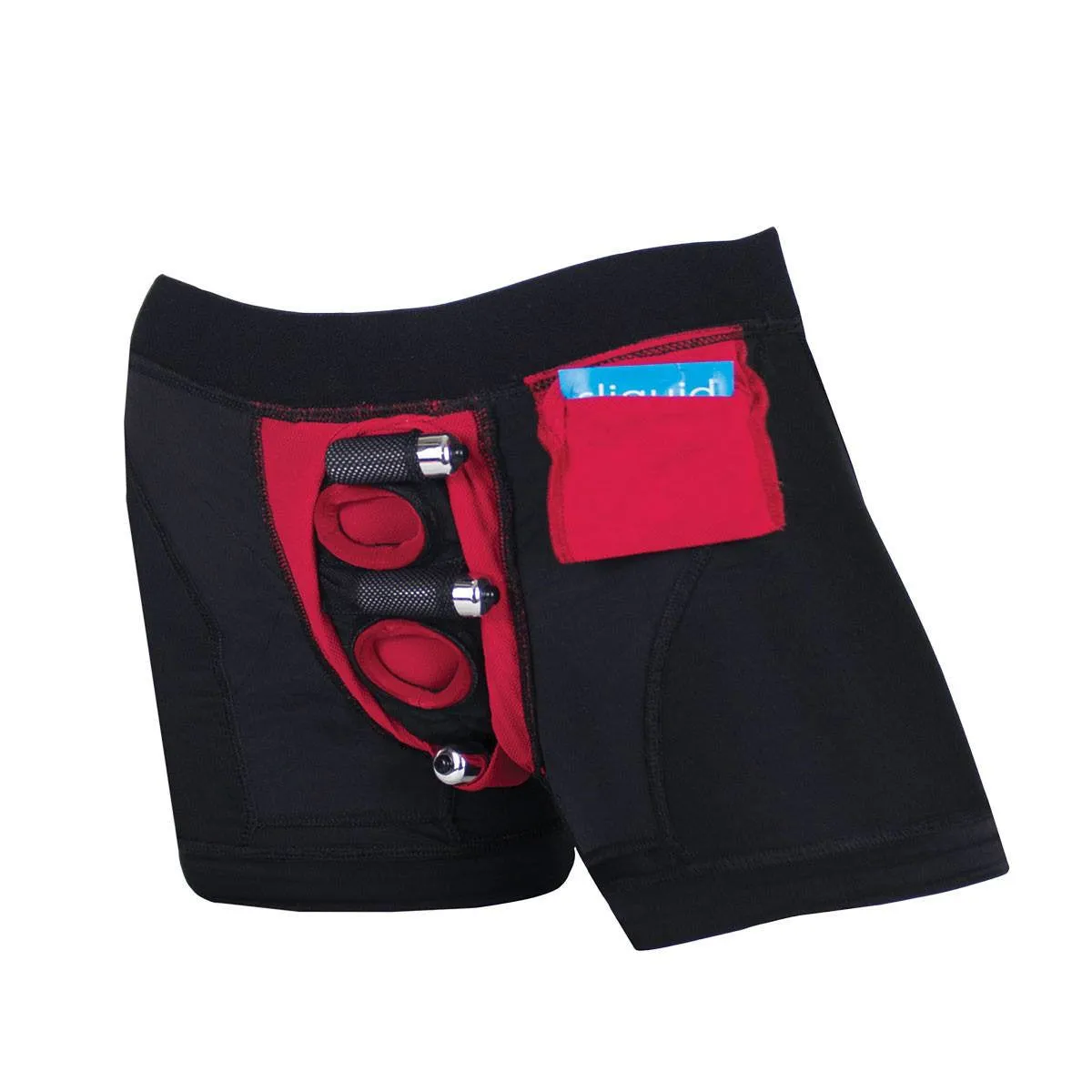 Tomboii Double Penetration Boxer Briefs Nylon Harness