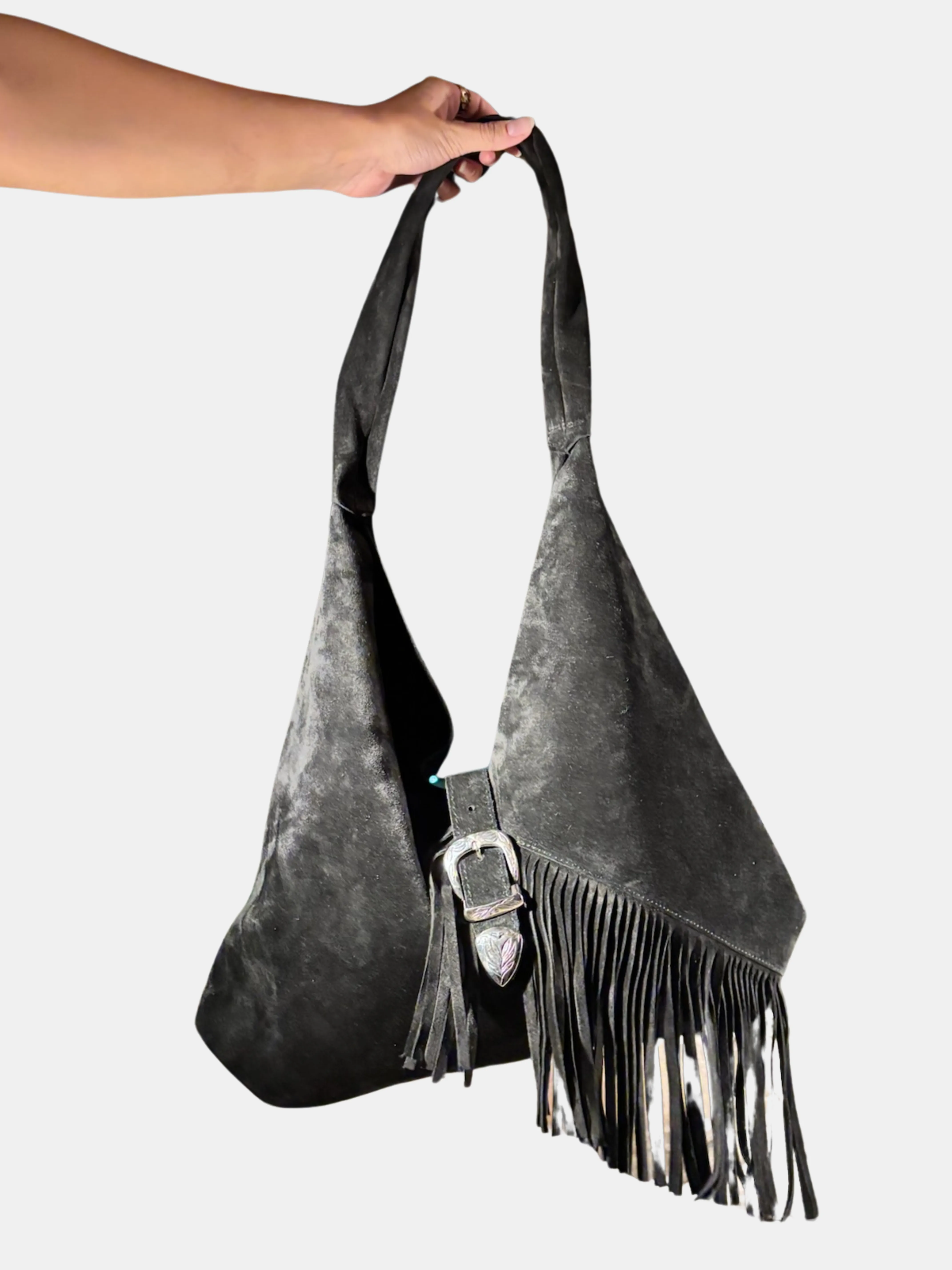 Tula Fringe Hobo Bag