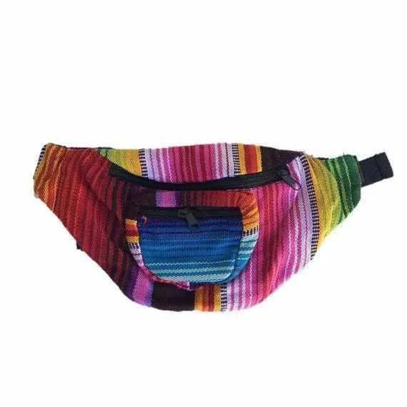 Unisex Fanny Pack | Hip Pack with Sustainable Fabric - Guatemala