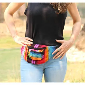 Unisex Fanny Pack | Hip Pack with Sustainable Fabric - Guatemala