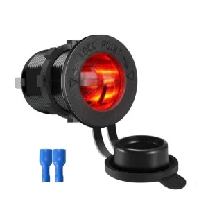 Vehicle Cigarette Lighter Socket Waterproof Cigarette Lighter USB