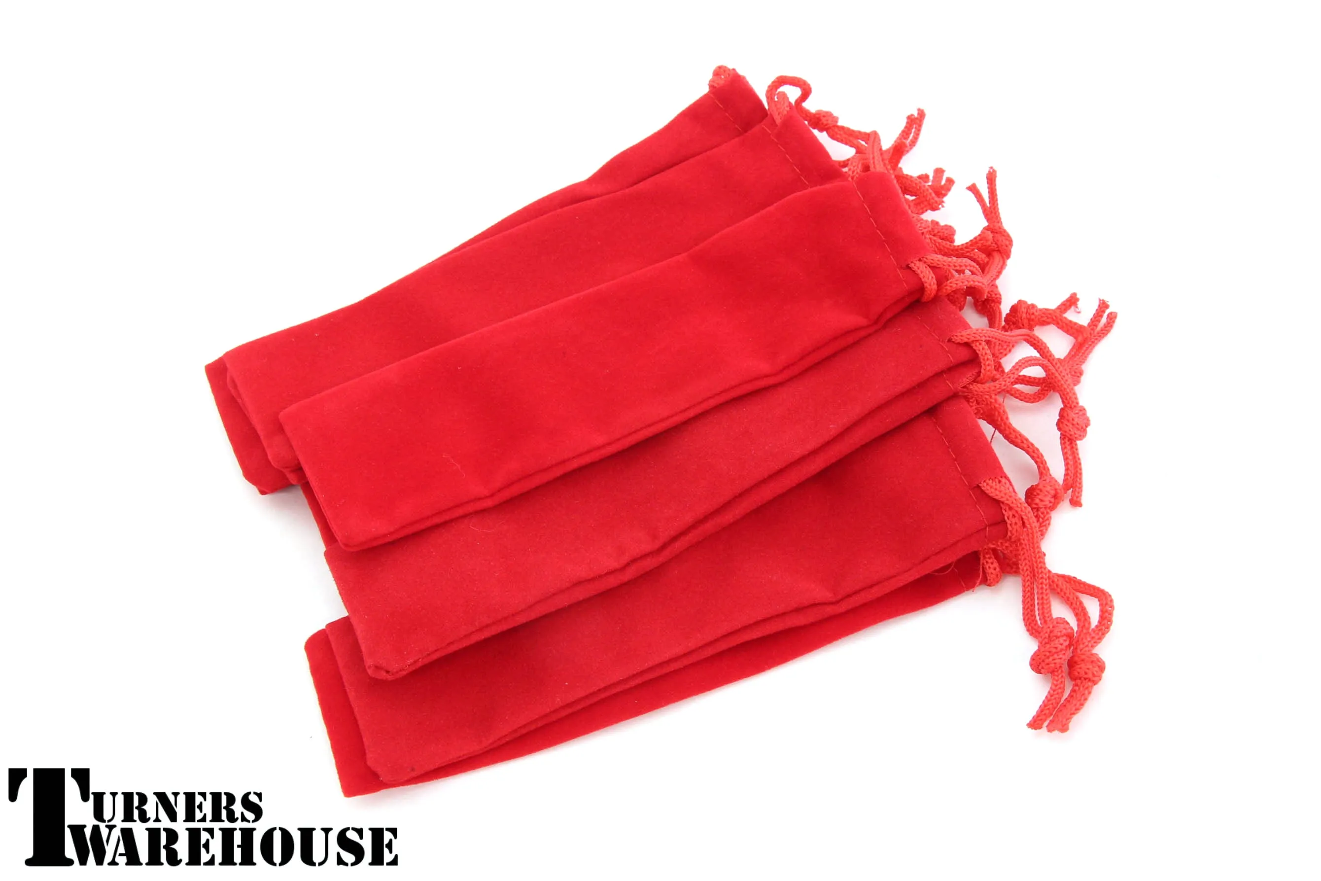 Velvet Pen Bag Pouch - 5 colors  - 10 pack