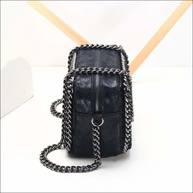 Womens Fashion Cross body Braided Woven Carmera Bag