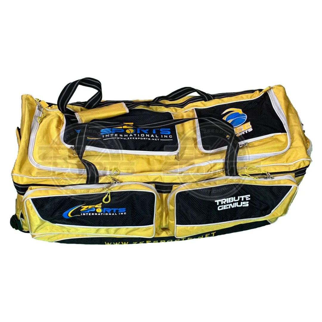 Zee Sports Kit Bag Players Edition - Yellow Black