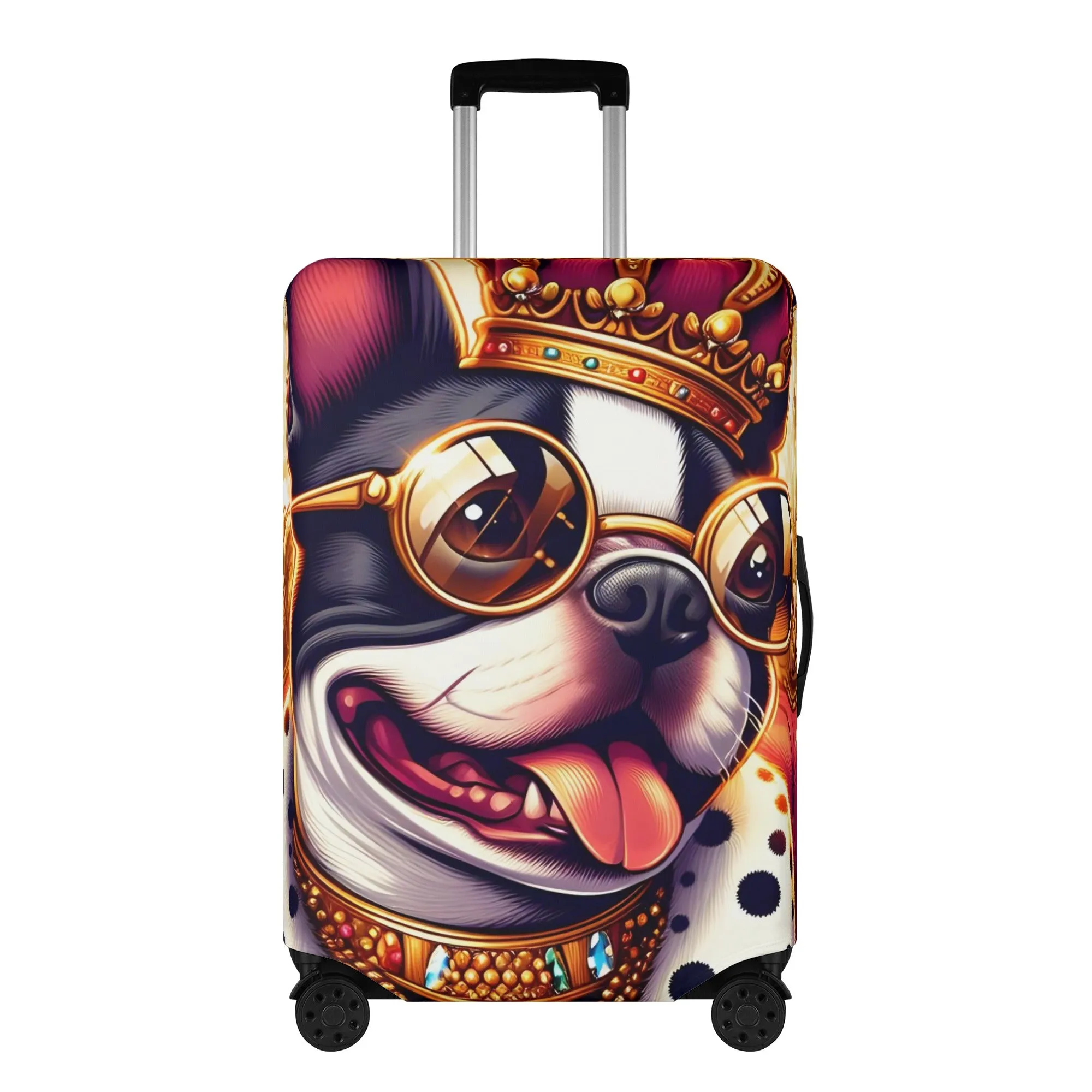 Ziggy - Luggage Cover for Boston Terrier lovers